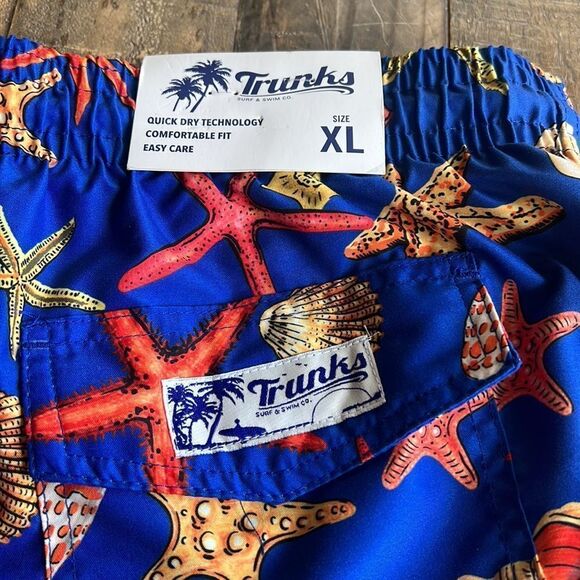 NWT TRUNKS SURF & SWIM CO. SANO PRINTED SWIM SHORT Size XL - Picture 5 of 5